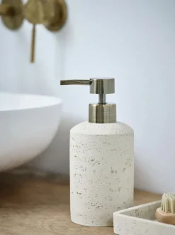 Sæbedispenser TORUP beige sten