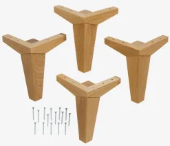 Sengeben B4,5xL4,5xH15cm eg sæt med 4