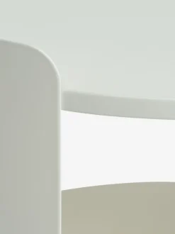 Sengebord BALLING 1 hylde hvid