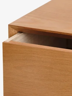 Sengebord HOKKSUND 1 skuffe brun