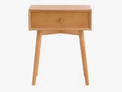 Sengebord HOKKSUND 1 skuffe brun