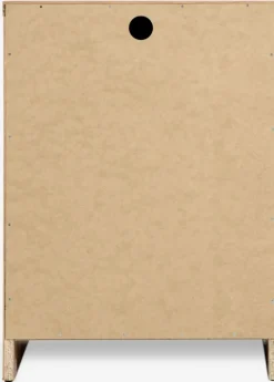 Sengebord LIMFJORDEN 2 skuffer natur egefarve