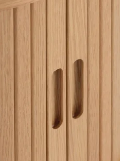 Sengebord LYNGVIG 2 jalousilåger eg natur