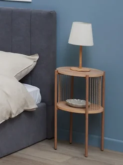 Sengebord SNESLEV 1 hylde egefarve