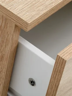 Sengebord TAPDRUP 1 skuffe eg