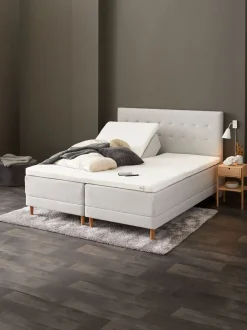 Sengegavl 180x125 DUNLOPILLO Grå-32