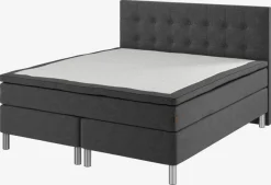 Sengegavl 180x122 H70 BUTTONS Grå-40