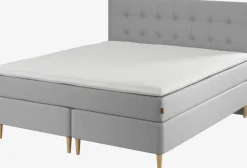 Sengegavl 180x122 H70 BUTTONS Grå-27