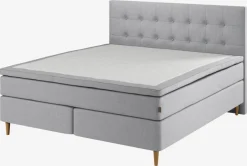 Sengegavl 180x122 H70 BUTTONS Grå-27