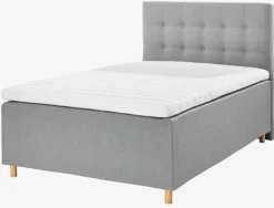 Sengegavl 180x122 H70 BUTTONS Grå-23