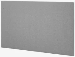Sengegavl 180x115 H10 PLAIN Grå-23
