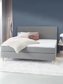 Sengegavl 180x115 H10 PLAIN Grå-23