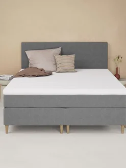 Sengegavl 180x115 H10 PLAIN Grå-23