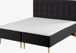 Sengegavl 180x125 H50 STITCHED Grå-41