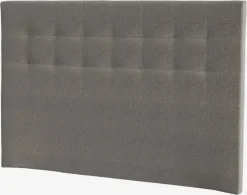 Sengegavl 180x125 H50 STITCHED Grå-21