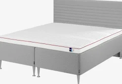 Sengegavl 180x120cm TEMPRAKON Grå-42