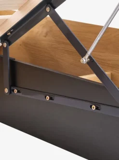 Sengeramme ELLINGE 140x200 m/opbevaringsplads egefarve