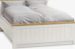 Sengeramme MARKSKEL 140x200 eg/hvid