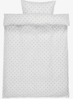 Sengetøj ANNIKA 140x200 blå/hvid