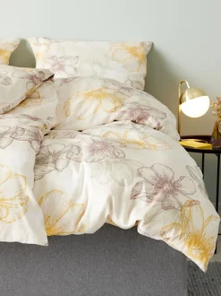 Sengetøj BELMA satin 140x200 sand