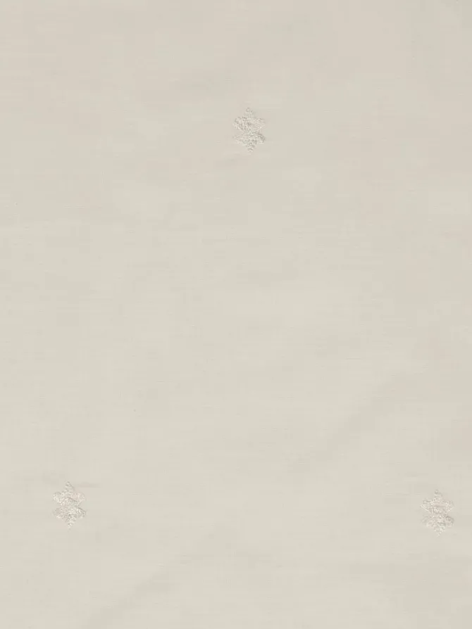 Sengetøj ELLIE 140x200 natur m. broderi