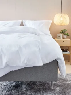 Sengetøj INGEBORG satin 140x200 hvid