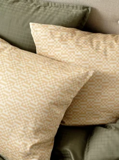 Sengetøj INGEBORG satin 140x200 olivengrøn