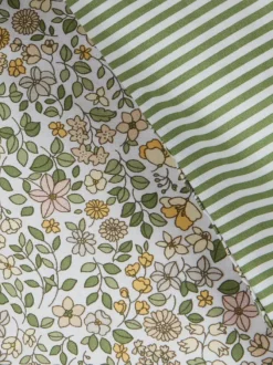 Sengetøj JOSEFINE 140x200 grøn