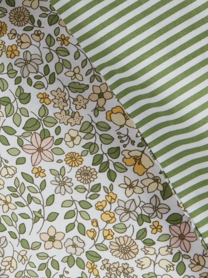 Sengetøj JOSEFINE 140x200 grøn