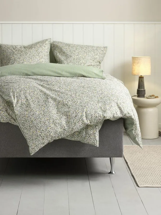 Sengetøj JOSEFINE 140x200 grøn