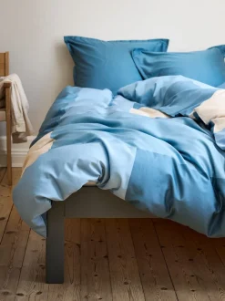 Sengetøj MARIA satin 140x200 blå