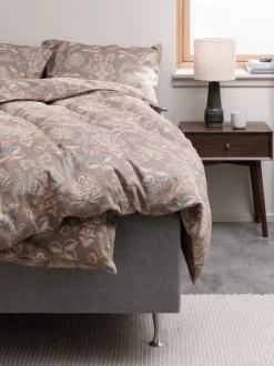 Sengetøj MIMMI satin 140x200 mørk sand