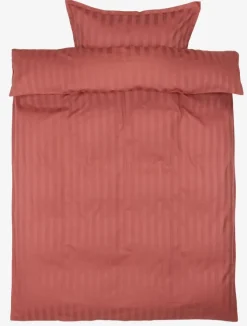 Sengetøj NELL satin 140x200 mørk rosa