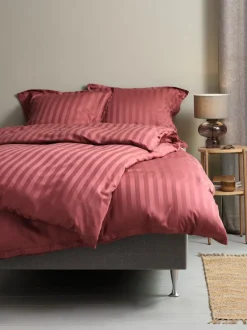 Sengetøj NELL satin 140x200 mørk rosa