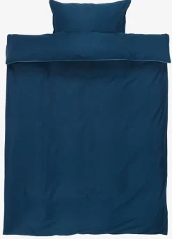 Sengetøj SANNA satin 140x200 mørkeblå