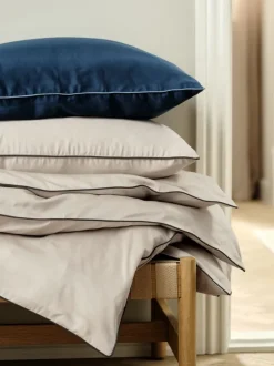 Sengetøj SANNA satin 140x200 sand