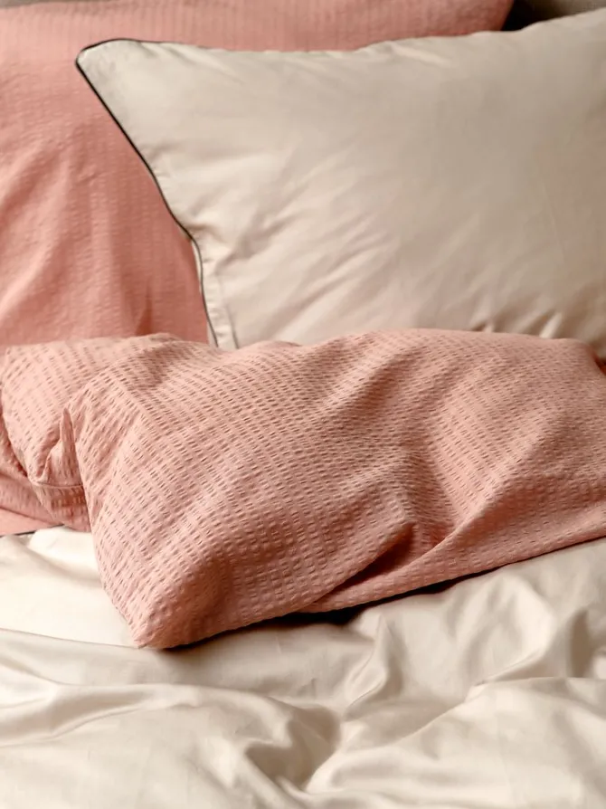 Sengetøj SANNA satin 140x200 sand