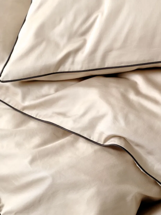 Sengetøj SANNA satin 140x200 sand
