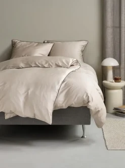 Sengetøj SANNA satin 140x200 sand