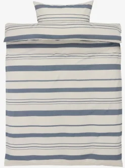 Sengetøj SILJE garnfarvet 140x200 navy