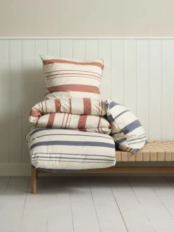 Sengetøj SILJE garnfarvet 140x200 navy