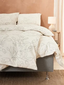 Sengetøj SVEA 140x200 råhvid