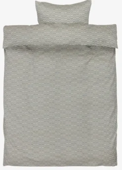 Sengetøj TESSA satin 140x200 aqua