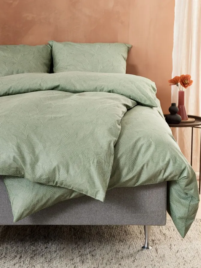 Sengetøj TONE 140x200 grøn