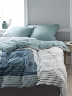 Sengetøj VERA satin 140x200 petroleum