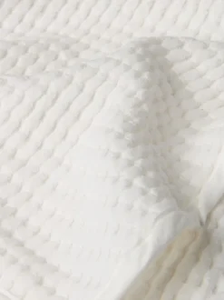 Sengetæppe FORSYTIA 160x220 hvid