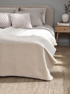 Sengetæppe GLORIOSA 160x220 beige