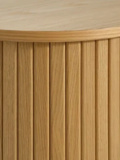 Skab LYNGVIG 90 cm 2 jalousilåger eg natur