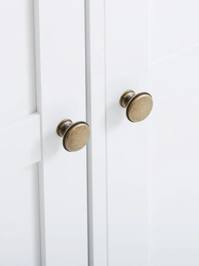 Skab SKALS 2 låger hvid