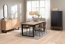 Skab VIRUM 2 låger sort